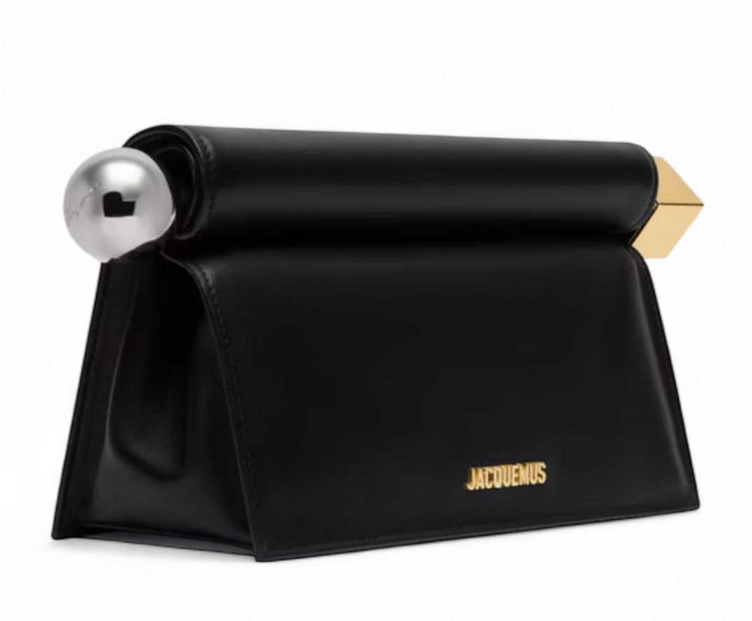 BORSA “JACQUEMUS" La pochette Rond Carré