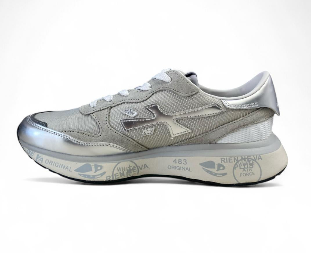 Sneakers Donna "PREMIATA" Lauryn 7482 Grigio/Argento
