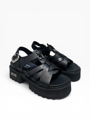 SANDALI DONNA “CULT” CLW453500 CHER PELLE NERO