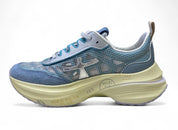 Sneakers Donna "PREMIATA" Timeless Hill 7506 Azzurro