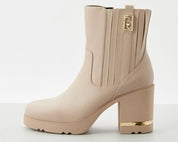 Stivaletti Donna "LIU.JO" Gloria 24 Ankle Boot Cream