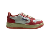 SNEAKERS DONNA “AUTRY” MEDALIST AULW WB22 PELLE BIANCO/ARAGOSTA