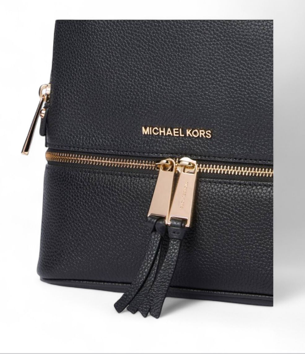 Borsa Zaino Donna “MICHAEL KORS”  RHEA ZIP Medium  Backpack 30S75GEZB1L Nero