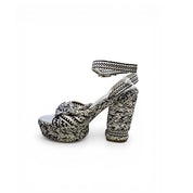 Sandali Donna “ANTOLINA” BARBARA.001 Bianco/Nero