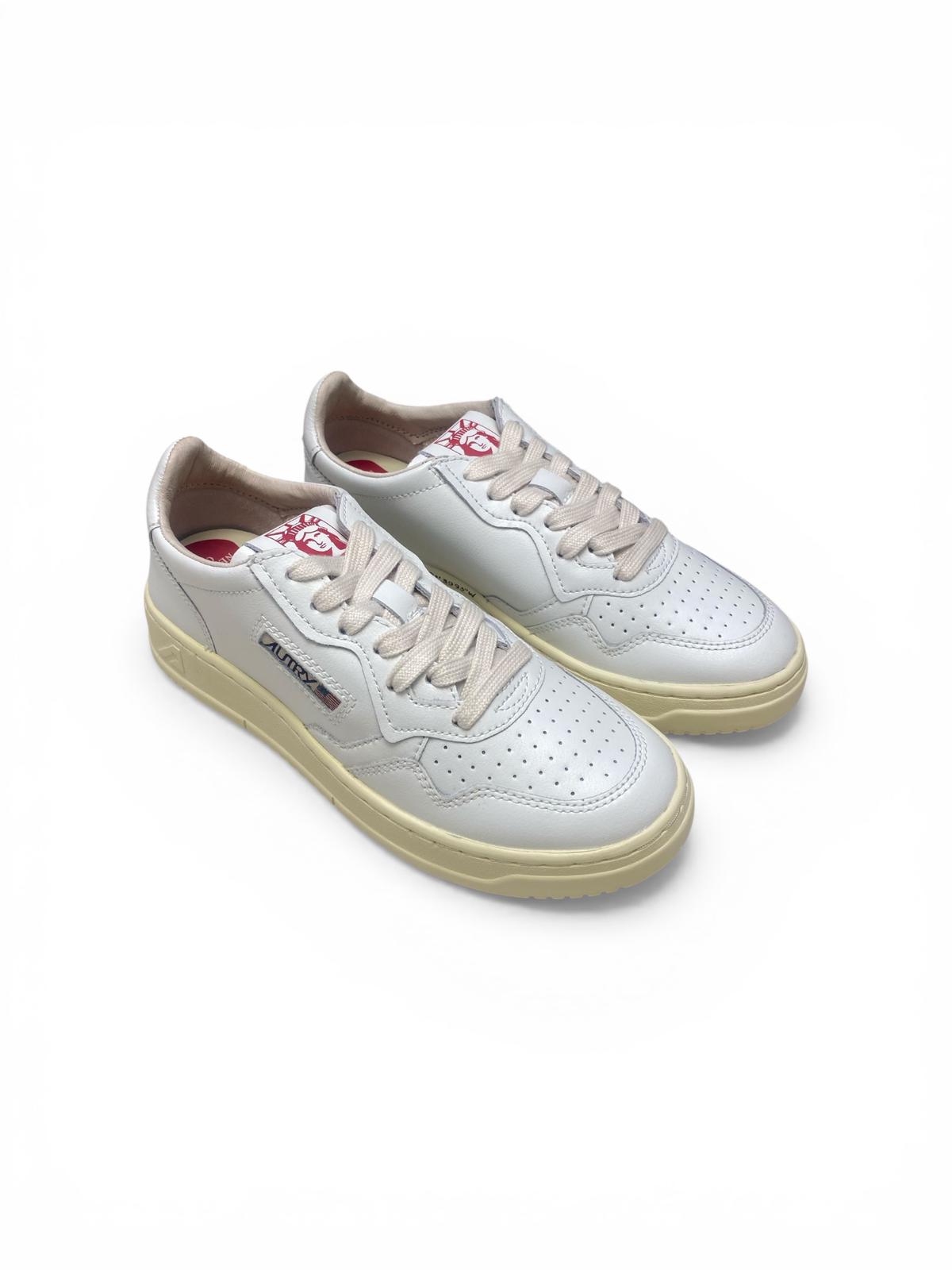 SNEAKERS DONNA “AUTRY” MEDALIST LIBERTY LI01 PELLE BIANCO