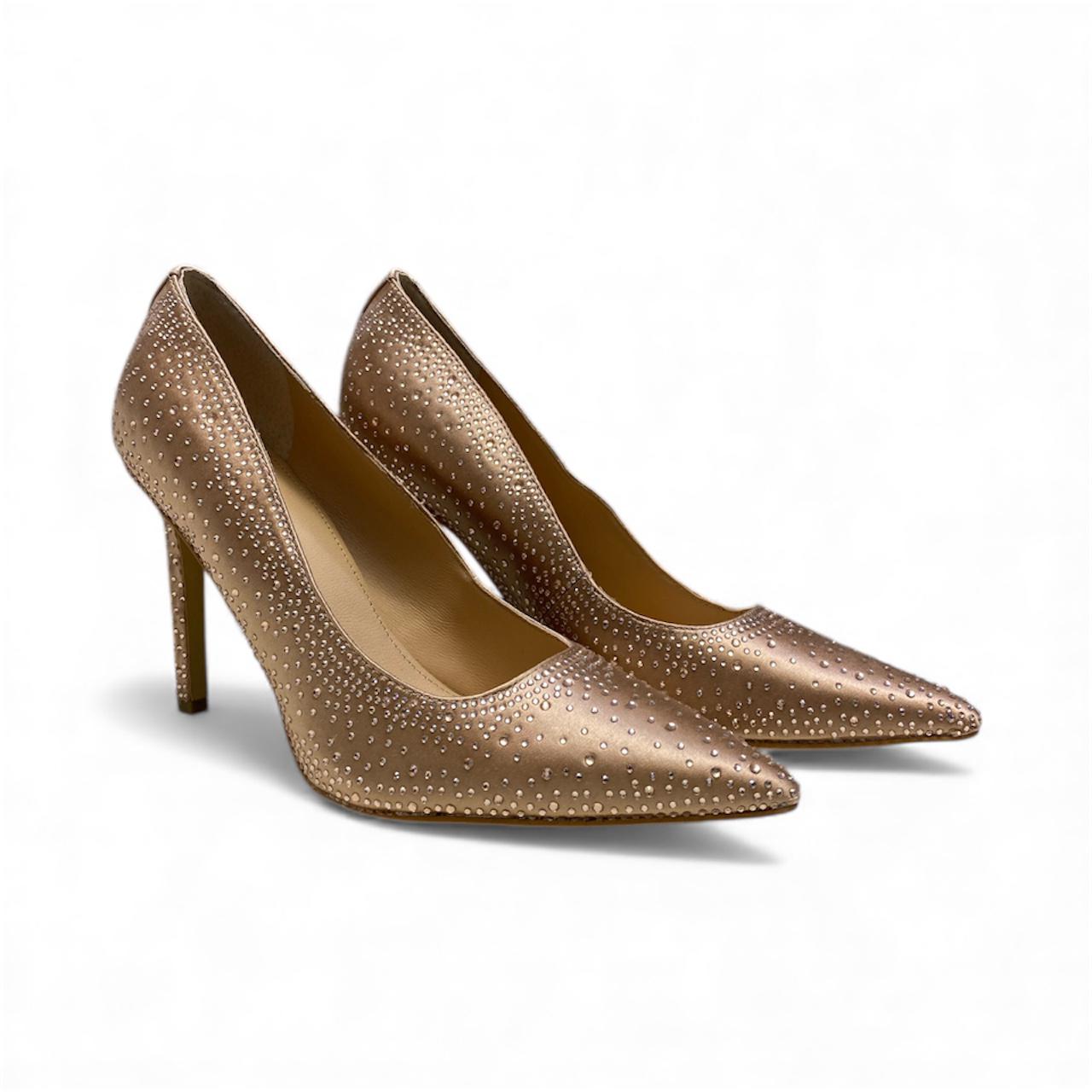 Décolleté Donna “GUESS” FL5SLKAT08 Strass Cristal Nude