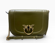 BORSA DONNA “PINKO ” LOVE ROUND CLICK CLASSIC V62Q  VITELLO VERDE