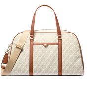 Borsa "MICHAEL KORS"  Weekend XL Jet Set Travel Logo 354GTFU4B Vanilla
