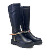 Stivali Donna “GATTINONI CIRCUS” Leroy P10 Pelle Nero