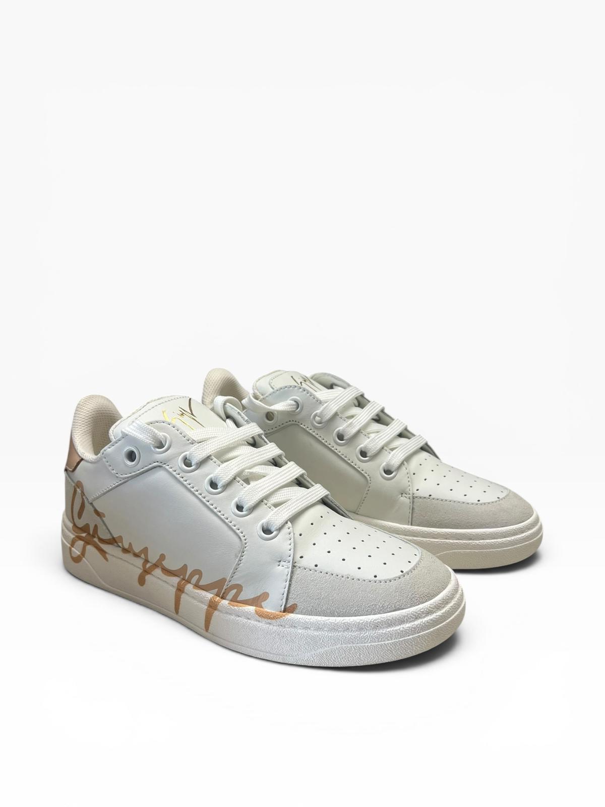 Sneakers Donna “GIUSEPPE ZANOTTI” 1RW30040 GZ/94 C97792BVGBS Majestic Bianco/Nude