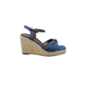 Sandali Zeppa Donna "MENBUR" 24970 0051 Denim