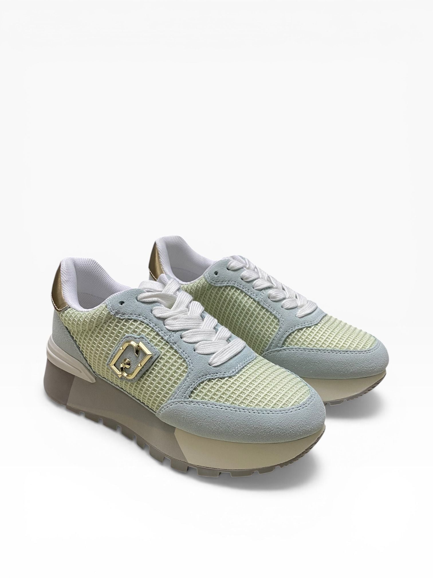 SNEAKERS DONNA “LIU JO” AMAZING 25 S3620 SUEDE/MESC CELESTE