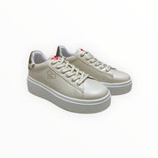 Sneakers Donna “BRACCIALINI” BA138 Avorio/Gold