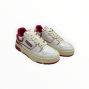 SNEAKERS “AUTRY” CLC ROLW MM44 PELLE BIANCO/FUCSIA