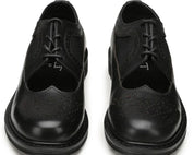 STRINGATA FRANCESINA  DONNA SEMIAPERTA  “CULT” CLW420400 VERA PELLE NERO