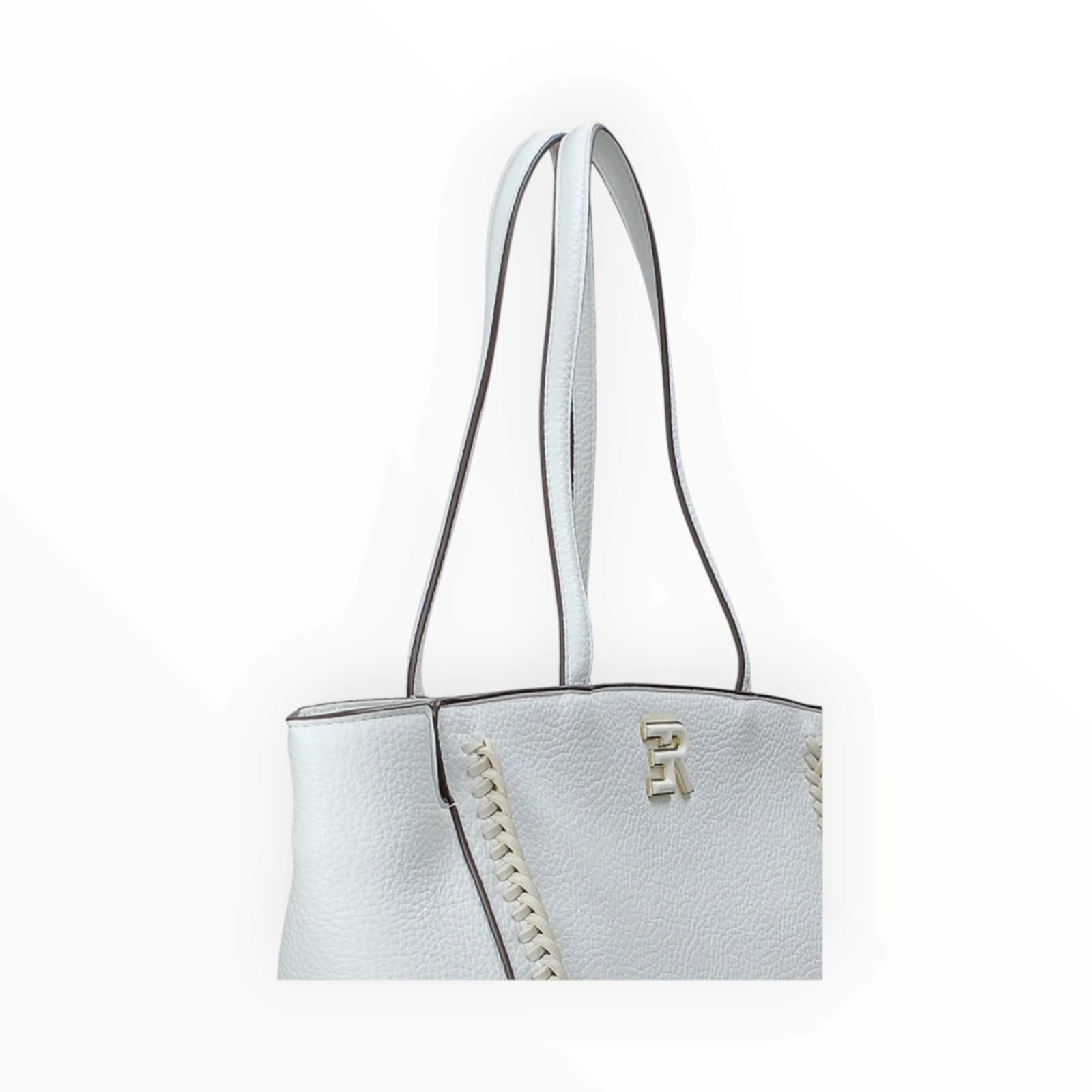 BORSA DONNA “ERMANNO SCERVINO FIRENZE” LARGE TOTE EBA BIANCO