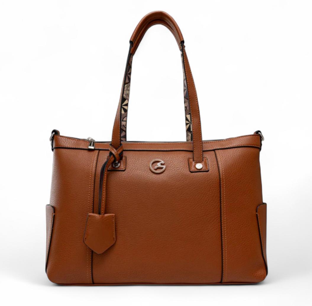 Borsa Donna “GATTINONI ROMA” >Denise Soft Shopping Cuoio