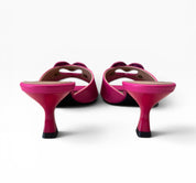 Sandali Donna “LOVE MOSCHINO” JA28375G0IIAX604 SABOTD PELLE FUXIA