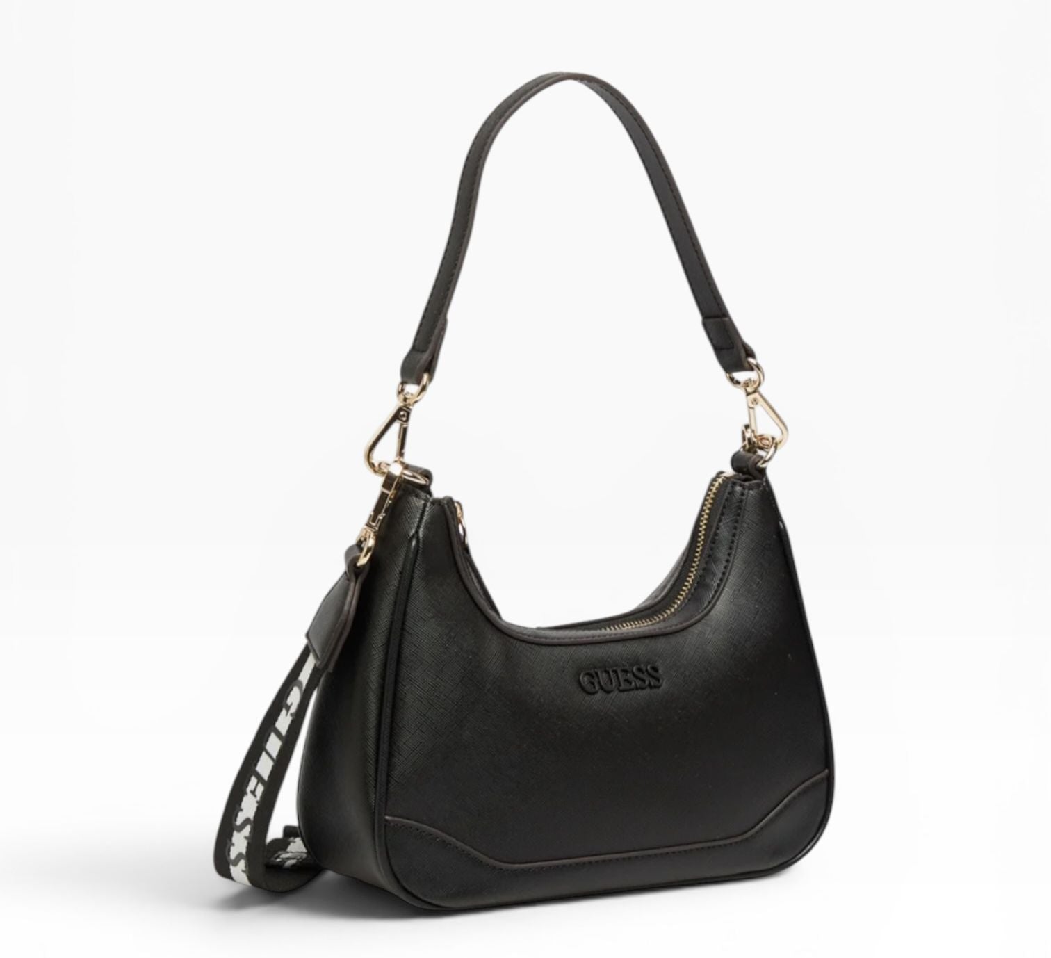 BORSA Donna “GUESS” HWANAHP5115 BLA HOBO  Nero