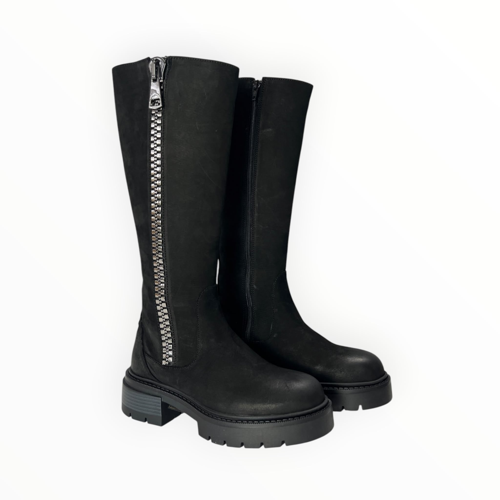 Stivali Donna “CAFè NOIR” C1 FB7002 Pelle Nero