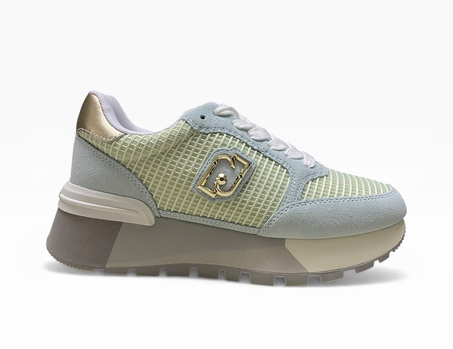 SNEAKERS DONNA “LIU JO” AMAZING 25 S3620 SUEDE/MESC CELESTE