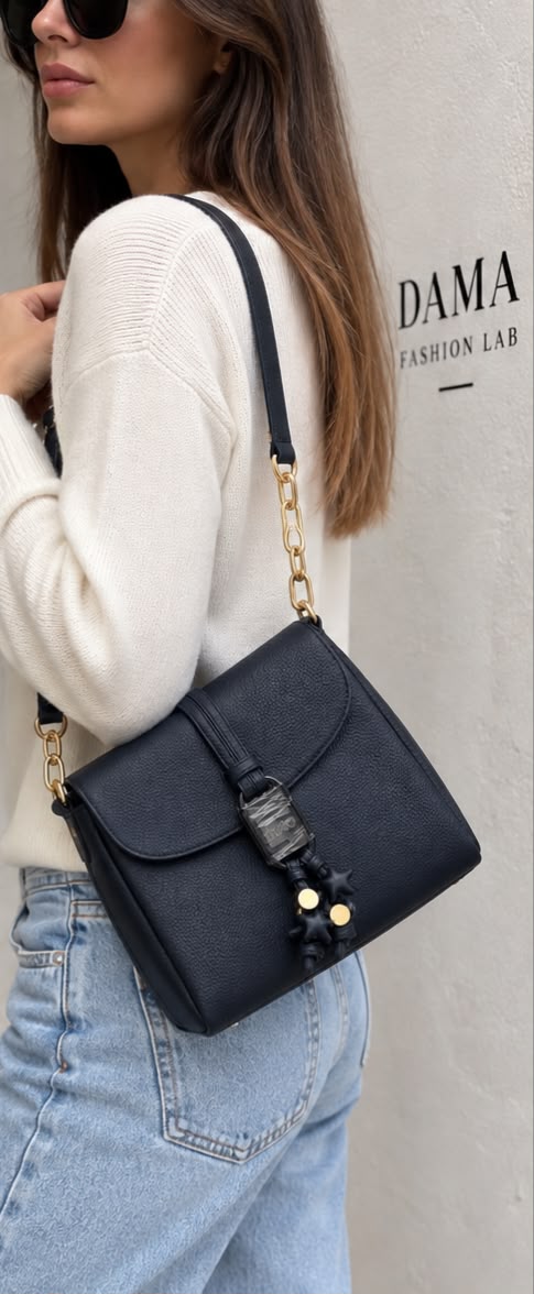 BORSA DONNA “LIU JO” AA3A18 E0054 M CROSSBODY BLU SCURO BLU SCURO