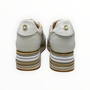 Sneakers Donna “APEPAZZA ” LAURA S5LYD02 Bianco/Beige