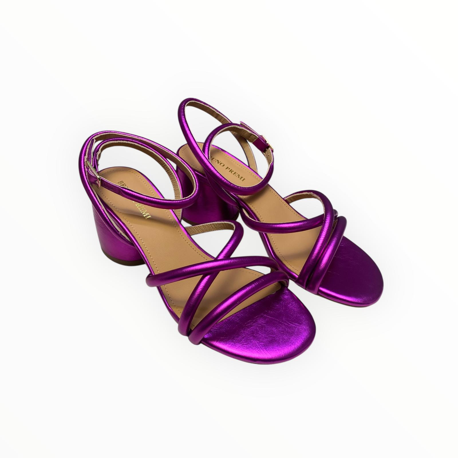 Sandali Donna “BRUNO PREMI” BH1601X  Metallizato Fuxia
