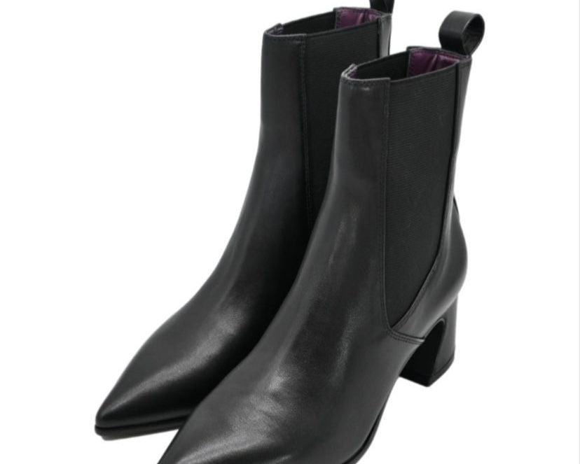 Stivaletti Donna “APEPAZZA” F3JERRY03/LEA  Autunno/Inverno 2024/25 –Vera Pelle  Nero