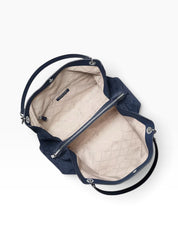 Borsa Donna “MICHAEL KORS” CHRISTINA 35F5S8WE6S LARGE TRIPLE GSST SHLDR TOTE LEATHER NAVY