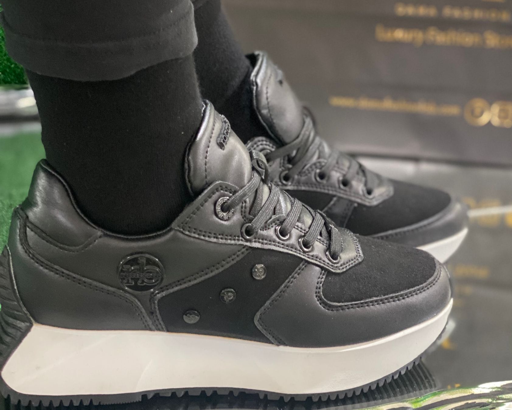 SNEAKERS DONNA “ROCCOBAROCCO” RBRSD019001 NERO