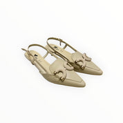 Dècollettè Chanel DONNA “BRACCIALINI” Slingback BA26 Beige