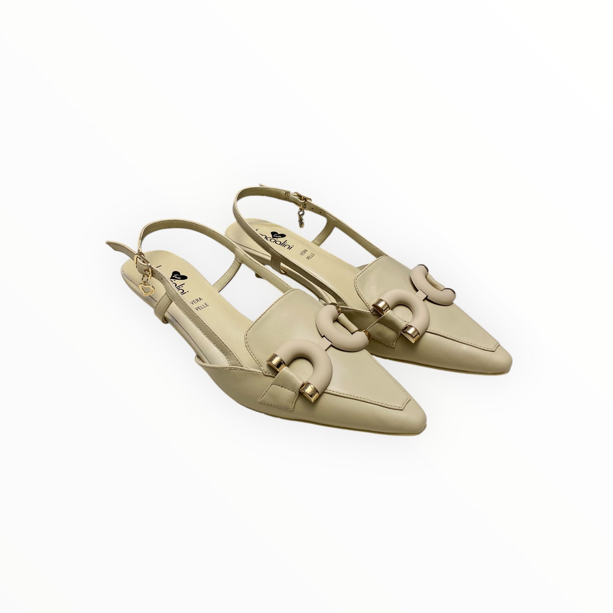 Dècollettè Chanel DONNA “BRACCIALINI” Slingback BA26 Beige