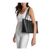 Borsa Donna “MICHAEL KORS” REED 35F4S6RT3T LARGE BELTED  TOTE Pelle Nero