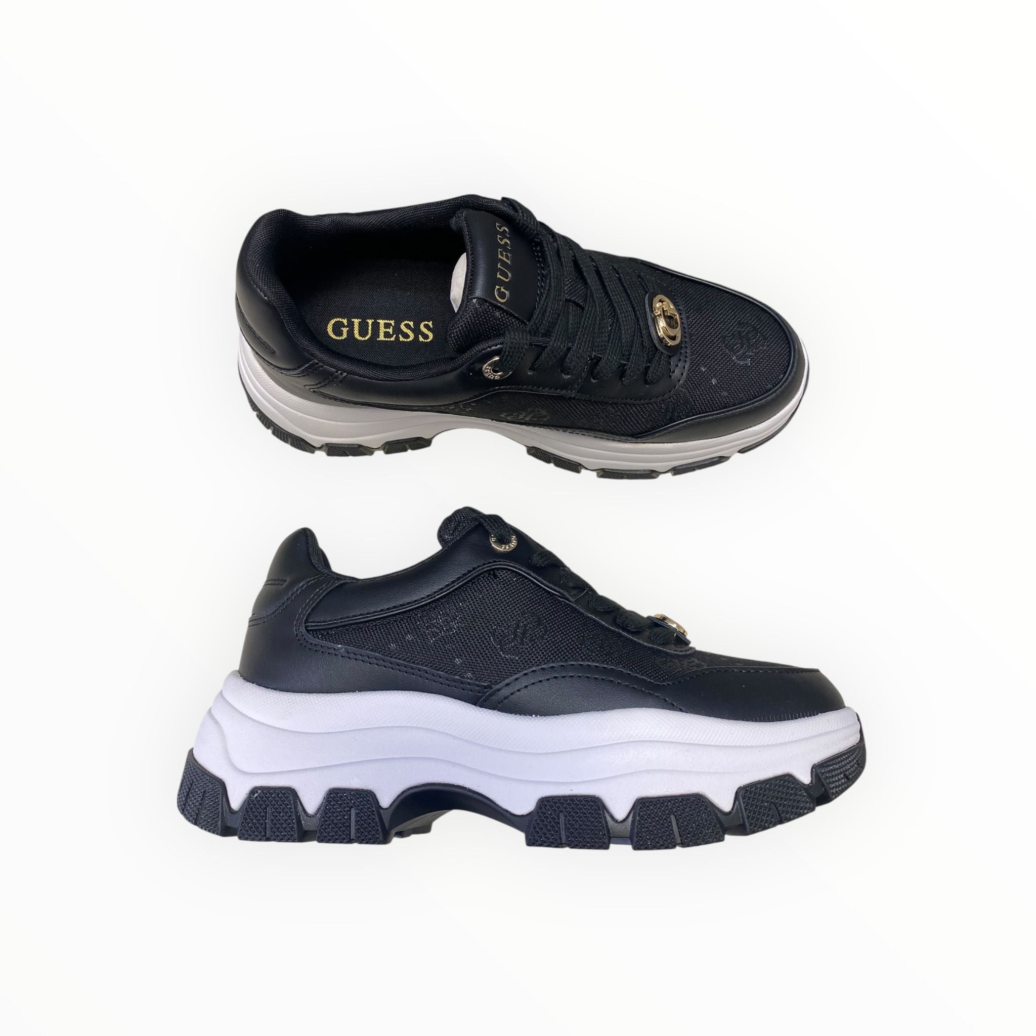 Sneakers Donna “GUESS” FLFBRTELE12  Nero