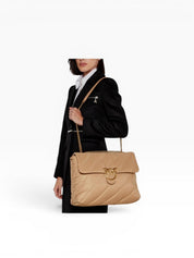 BORSA DONNA “PINKO ” LOVE PUFF EXTRA LARGE C50Q BEIGE