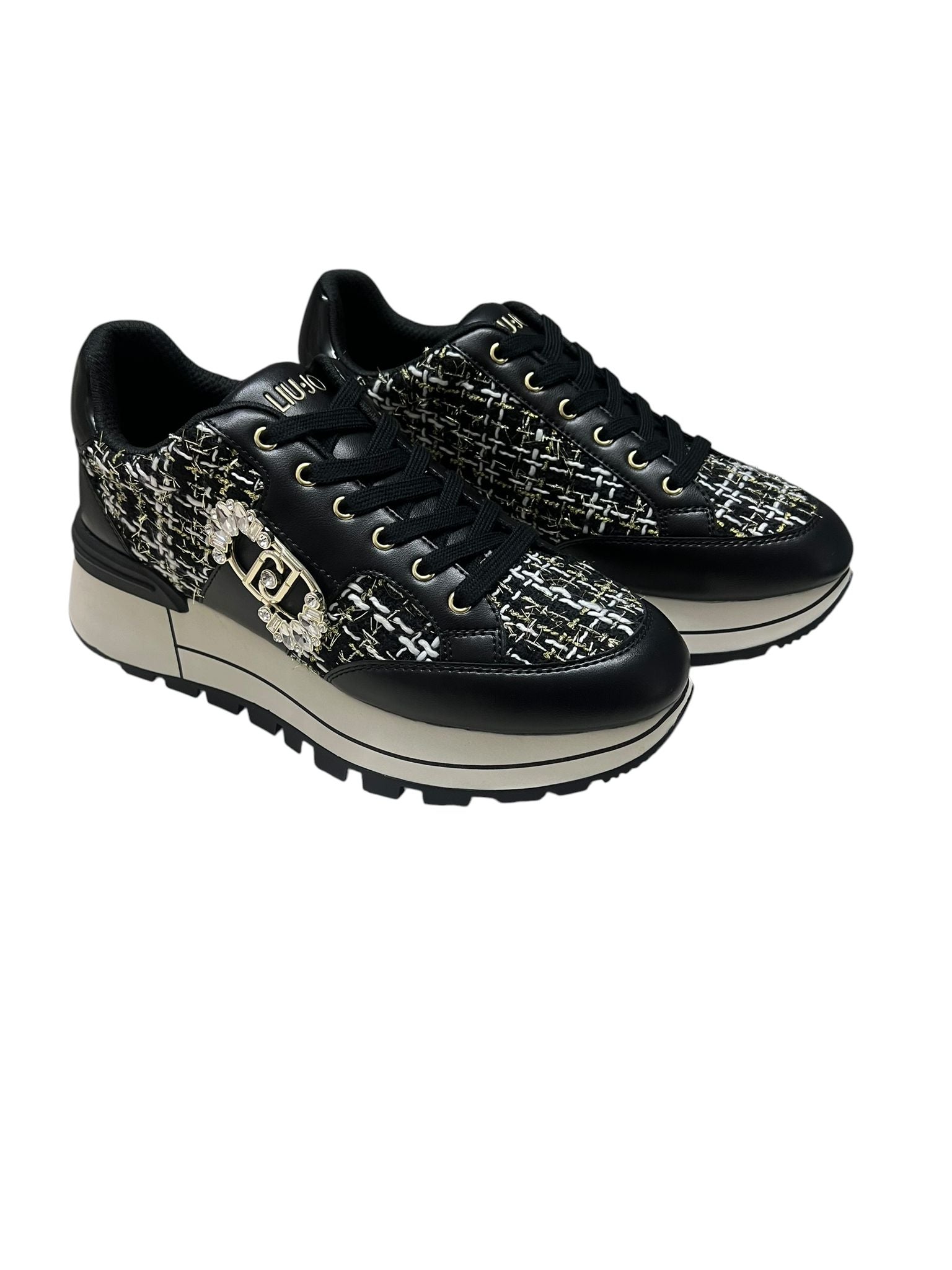 SNEAKERS DONNA “LIU JO” AMAZING 41  22222 PELLE NERO