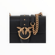 BORSA DONNA “PINKO ” LOVE MINI CL A0F1 Z99Q PELLE NERO