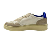 SNEAKERS DONNA “AUTRY” MEDALIST  AULW LD03 LETTERING  PELLE BIANCO/BLU
