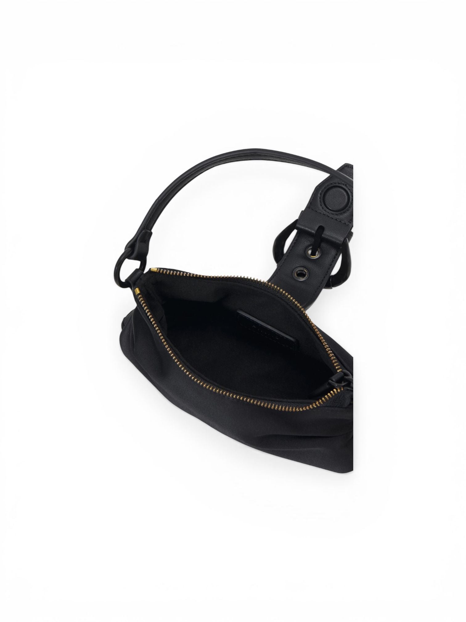BORSA DONNA “PINKO ” JOLENE BABY SATIN + VIT NERO