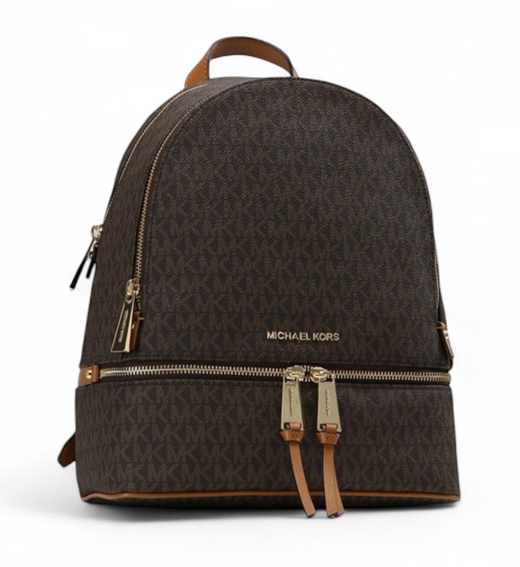 Borsa Zaino Donna “MICHAEL KORS”  RHEA ZIP  Medium  Backpack 30S7GEZB1B Brown/Marrone