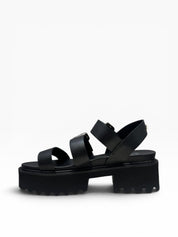 SANDALI DONNA “CULT” CLW453600 CHER PELLE NERO