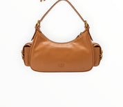 BORSA DONNA “PINKO ”CARGO BAG CLASSIC A226G L17Q PELLE CUOIO