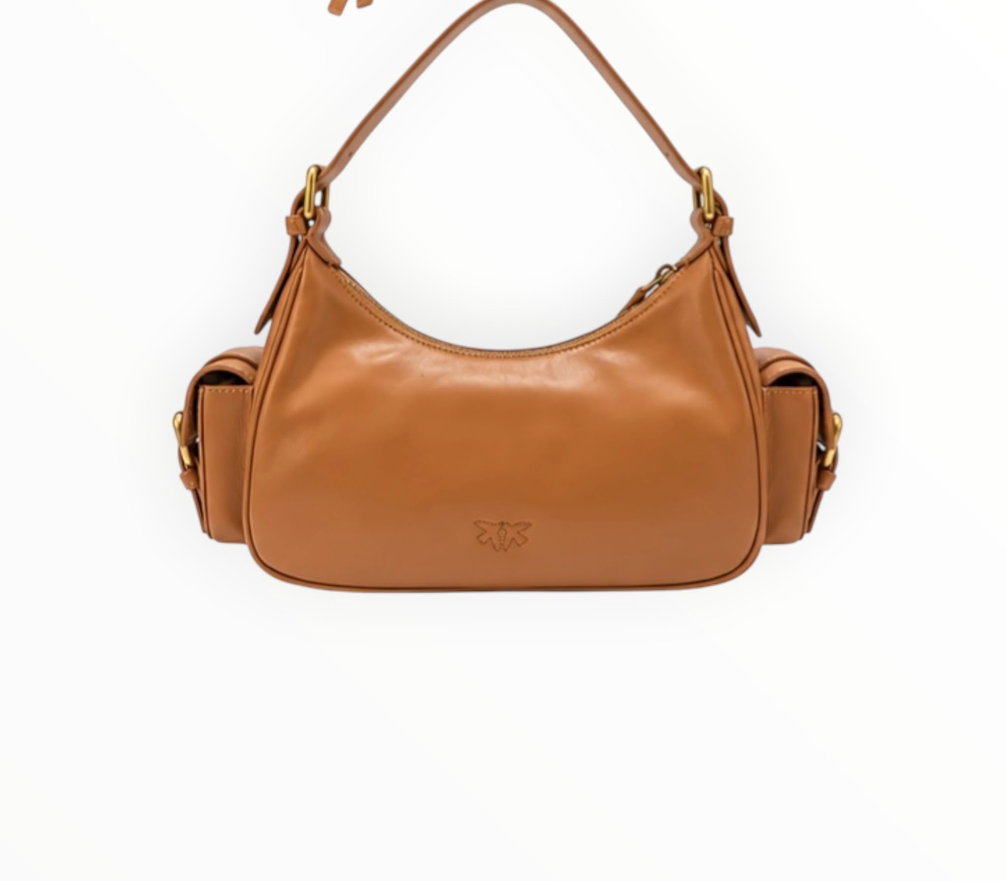 BORSA DONNA “PINKO ”CARGO BAG CLASSIC A226G L17Q PELLE CUOIO