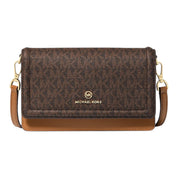 Borsa Donna “MICHAEL KORS” JET SET CHARM 32S1GT9C2B SMALL PHONE CROSSBODY Pelle Marrone/Cuoio