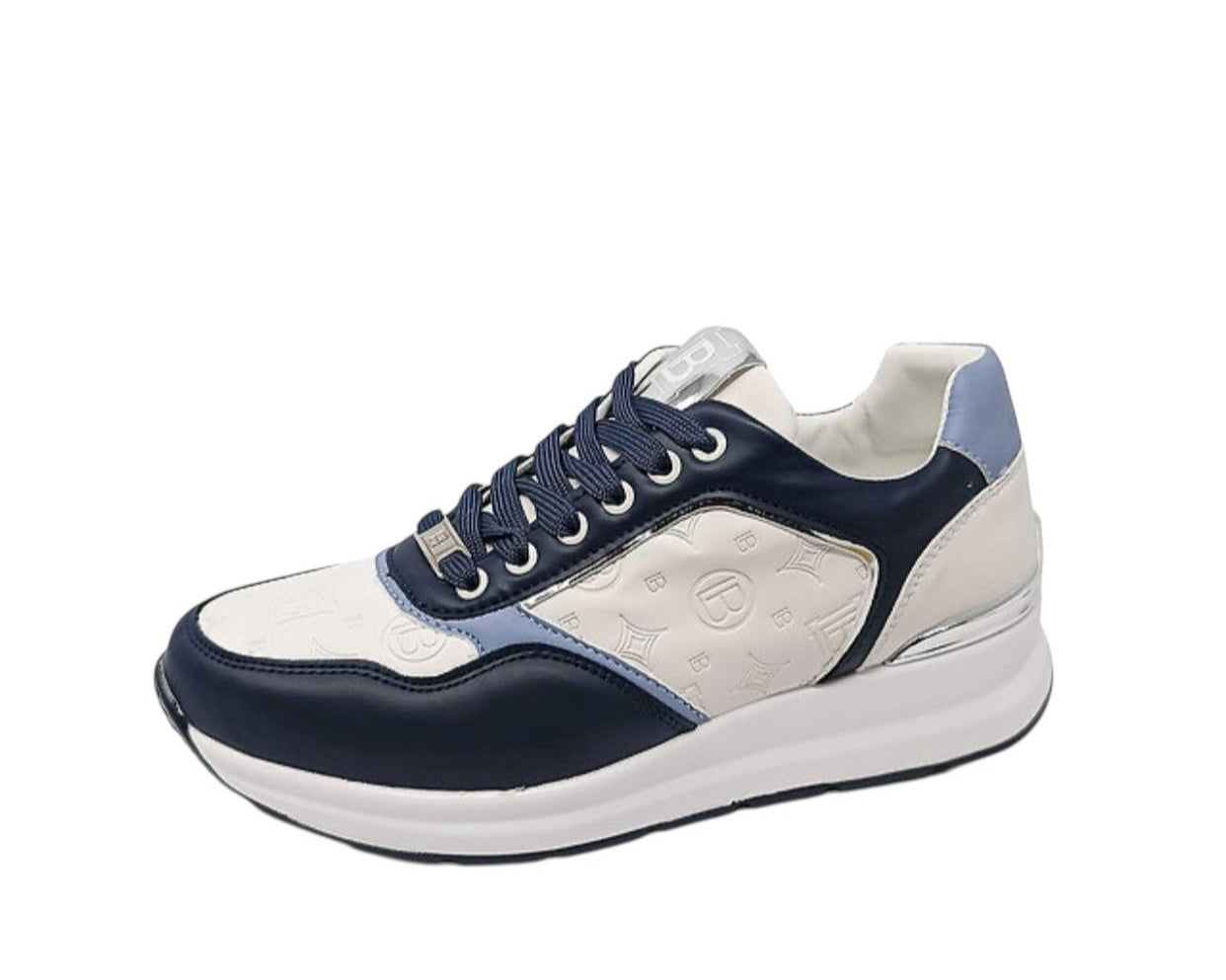 SNEAKERS DONNA “LAURA BIAGIOTTI” 8404 BIANCO/BLU