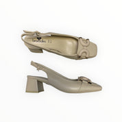 Dècollettè Chanel DONNA “BRACCIALINI” Slingback BA55 Beige