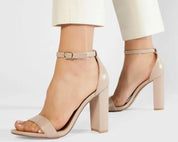 SANDALI DONNA  "STEVE MADDEN" PRIMAVERA ESTATE 2025 Carrson Blush Leather/NUDE