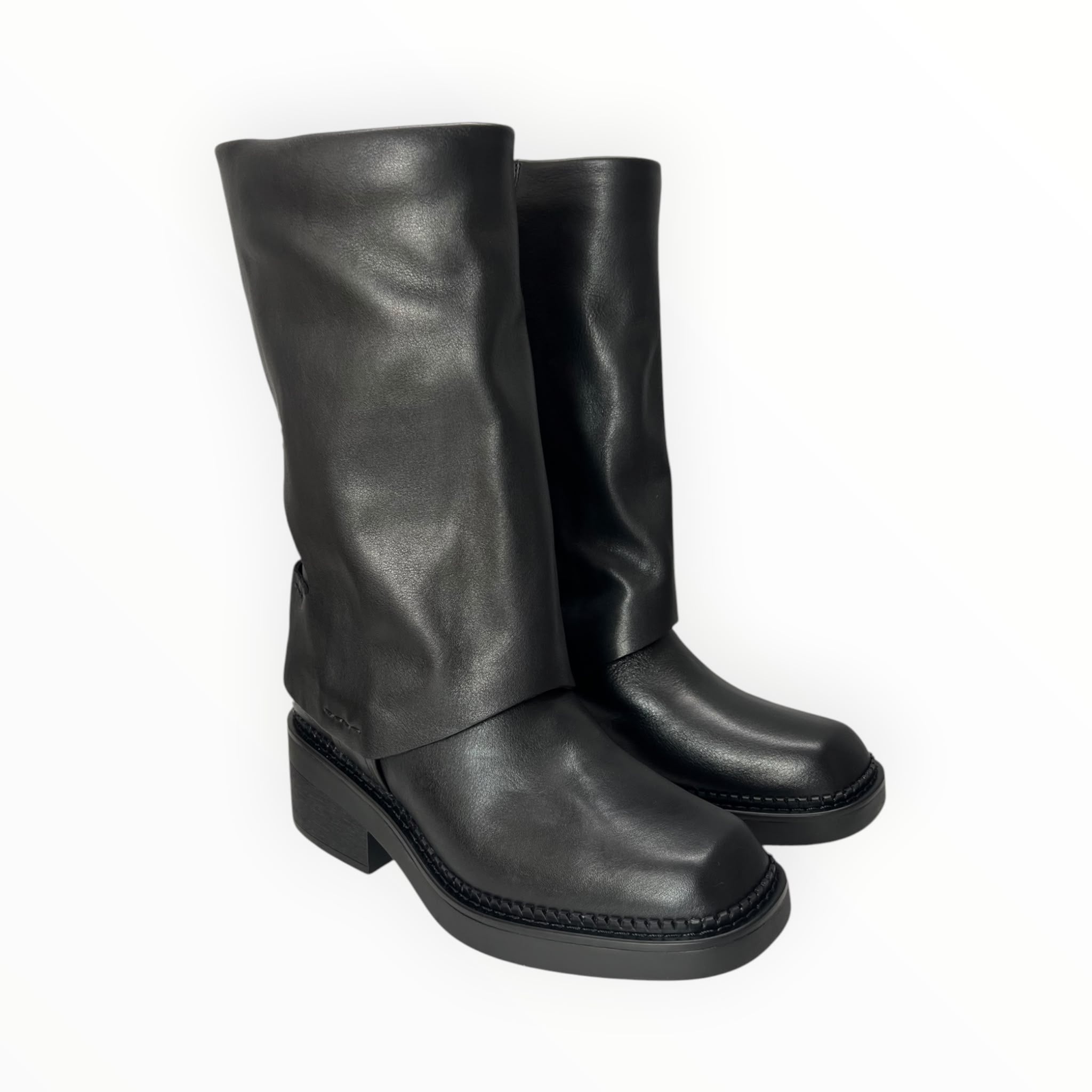 Stivali Donna “ELVIO ZAN" EC1502X Pelle  Nero