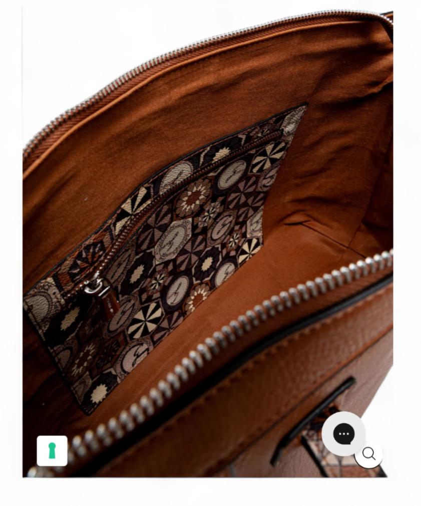 Borsa Donna “GATTINONI ROMA” >Denise Soft Shopping Cuoio